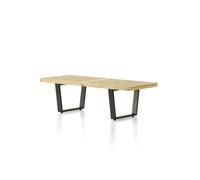 Nelson Bench Short Ash/ Black