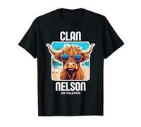 Nelson Clan Vacation Scottish Family Name Party T-Shirt