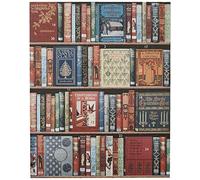 Nelson Line Christmas Bookshelf-8 x 10 Advent Calendar, Brown