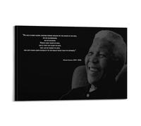 Nelson Mandela Quote Wall Art Poster Canvas Wall Poster Decoration Painting Art Bedroom Living Room Office Painting Modern Home Decoration Wall Art Picture Print 08 x 12 inches (20 x 30 cm)