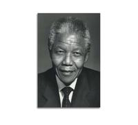 Nelson Mandela Wall Art Print Poster Canvas Wall Poster Decoration Painting Art Bedroom Living Room Office Painting Modern Home Decoration Wall Art Picture Print 24 x 36 inches (60 x 90 cm)