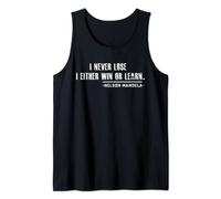 Nelson Mandela's Motivational quote Tank Top