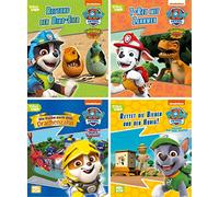 Nelson Mini-Bücher: 4er PAW Patrol 21-24: PAWtastische neue Einsätze im Mitnahmeformat (ab 3 Jahren) | (ab 3 Jahren)