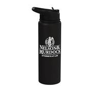Nelson & Murdock Attorneys at Law Justice is Blind Stainless Steel Insulated Water Bottle