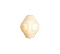 Nelson Pear Bubble Pendant Medium Off-White
