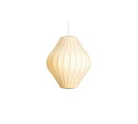 Nelson Pear Crisscross Bubble Pendant Medium Off-White