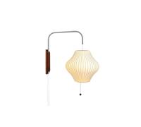 Nelson Pear Wall Lamp Small Off-White with Cord