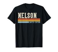 Nelson Retro Vintage Men Kids Boys First Name T-Shirt