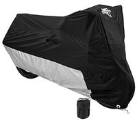 Nelson-Rigg Deluxe Motorcycle Cover, Weather Protection, Air Vents, Heat Shield, Windshield Liner, Grommets X-Large fits Medium Cruisers W/Accessories and Sport Touring bikes, Black
