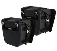 Nelson-Rigg SE-3050-BLK Sierra Dry Saddlebags 100% Waterproof Mount to most Adventure and Dual Sport Motorcycle Racks, Black