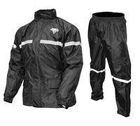 Nelson-Rigg Stormrider Rain Suit (Black/Black, Medium)