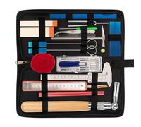 Nelxvoe Professional 36PCS Piano Tuning Kit, Piano Tuner Tools Set for Tuning Beginners, Including Portable Case, Tuning Wrench, Wrench Fastener, Tuning Mute, (Pro Set)