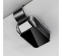 nelyouno Car Sunglasses Holder Clip, for Land Rover Defender Discovery Sport Discovery Range Rove Range car Sun Visor Eyeglasses Organizer Glasses Hanger clip Storage Accessories,B