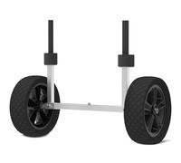 Nelyrho Heavy Duty Kayak Trolley Cart - Adjustable & Foldable Kayak, Canoe & SUP Carrier with All-Terrain Wheels - Lightweight Transport Dolly with Straps, Multi-Style Kayak Trolley for Kayaks