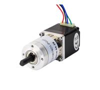Nema 11 Geared Stepper electronic starter Ratio 27:1 Planetary Gearbox 4-lead Dual Shaft 0.67A for DIY Robot ICXLPMC