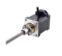 Nema 14 External Ball Screw Linear Stepper electronic starter 0.2Nm 47mm Body Length 4-Lead 6mm Diameter Lead Length 150mm RRBXXUYN