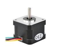 Nema 17 0.9 Stepper electronic starter Unipolar 0.9deg 16Ncm(22.66oz.in) 0.3A 42x42x34mm 6 Wires RUAJOGYNVM