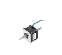 NEMA 17 34mm Non-captive stepper electronic starter 0.22Nm 1.0A with machined M5 thread end Tr8*8 lead screw MQXFCZUX(100mm Tr8-8)