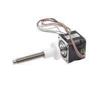 Nema 17 42mm 2-phase 4-wire Stepping electronic starter 5V 6V T-shaped Screw Stepper electronic starter Reciprocating linear electronic starter Nut AUOQKQUT