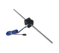 NEMA 17 48mm non-captive stepper electronic starter with 200mm Tr8*8 lead screw NEMA17 linear stepper electronic starter for 3D printer MQXFCZUX(42STH48-300T88)