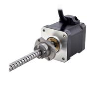 Nema 17 External Ball Screw Linear Stepper electronic starter 0.5Nm 48mm Body Length 4-Lead 8mm Diameter Lead Length 150mm for 3D Printer IDGTTLDF