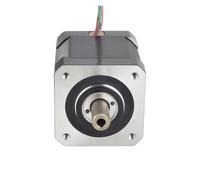 Nema 17 Hollow Shaft Stepper Motor 48mm Bipolar 0.36Nm(42.49oz.in) 1.5A 42 Motor 4-lead for DIY CNC 3D Printer