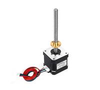 NEMA 17 Lead screw stepper electronic starter 40mm with Tr8 Lead screw 2mm pitch Length 500mm IINKUEYK(Tr8-8 500mm)