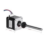 NEMA 17 linear stepper electronic starter with lead screw Tr8*8 400mm 500mm 600mm long lead screw MQXFCZUX(600mm Lead screw,T8-4 lead screw)