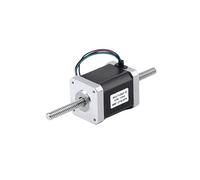 NEMA 17 Non-captive stepper electronic starter 34mm 40mm 48mm 60mm body Linear stepper electronic starter with 100mm 200mm 300mm Tr8 lead screw MQXFCZUX(200mm Tr8-8,NEMA17 34mm)