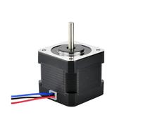 Nema 17 Stepper electronic starter 45Ncm 42x40mm Nema17 Bipolar Step electronic starter 2A w/ 1m Cable 17HS16-2004S1 4-lead Shaft Diameter 5mm