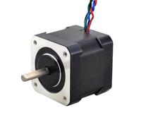 Nema 17 Stepper Motor 0.9deg 33Ncm(46.74oz.in) 1.0A 40mm Diameter 5mm Stepper Motor 4-lead for 3D Printer