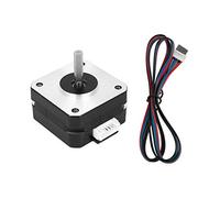 Nema 17 Stepper Motor, 23mm 4 Lead Motor, 1A High 13N.cm/ 18.4oz-in 1.8 Degree DC Step Motor, Low Noise 42 2-Phrase Universal Electric Motor for XYZ CNC 3D Printer