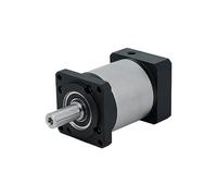 Nema 23 24 Gearbox Planetary Reducer 6.35 8 11 14mm Input Shaft Ratio 3~100:1 For 200W 400W 60mm Servo Nema23 57mm Stepper Motor for CNC Machine(Ratio100,6.35mm input)