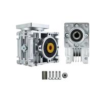 Nema 23 34 Worm Gear Reducer NMRV030 NMRV040 High Torque Gearbox dc electronic starter Reducers Input 11/14mm Ratio 5:1/100:1(Ratio100,RV030 for nema23)