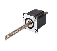 Nema 23 Non-captive Linear Stepper electronic starter 4-lead 56mm Stack 2A Lead 2mm/0.07874" Lead Screw Length 300mm RUAJOGYNVM