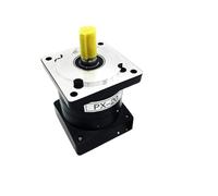Nema 23 Planetary Gearbox Ratio 3 5 6 10 16 24 36:1 Gearbox Gear Planetary Reducer Speed For Stepper electronic starter Nema24 MQXFCZUX(Input shaft 6.35 mm,Ratio 60 to 1)