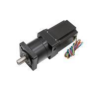 NEMA 23 stepper electronic starter 2.5NM with Planetary gearbox 4:1/6:1/10:1 ratio PX57 reducer electronic starter length 100mm 3A 4 wire(Ratio 1 to 6)
