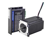 Nema 23 Stepper electronic starter Open Loop Kit 2.4N.m 4A & Driver DM542T ICXLPMC
