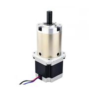 Nema 23 Stepper electronic starter Planetary Gearbox Gear Ratio 47:1 2.8A 1.25Nm 12mm Shaft 4-Lead for DIY ICXLPMC
