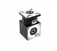 NEMA 23 stepper electronic starter right angle gearbox 60 servo electronic starter planetary reducer with output bore EKFBQBGW(60 Servo Motor,1 to 64)