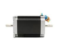 Nema 23 Stepper Motor Double Shaft 3A 2.2N.m 315Oz-in Dual Shaft D=8mm 57x82mm Nema23 Stepping Motor For CNC Machine 3D Printer (6.35mm)