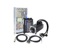Nema 24 Closed Loop Stepper electronic starter Kit 4.0Nm 5.0A Nema 23 CL57T Driver 250W Power Supply and Encoder Cables ICXLPMC