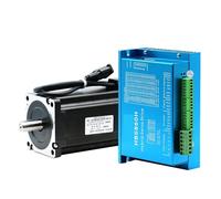 Nema 34 125Nm Closed Loop Stepper Motor Kit Hybird Servo Driver HBS86H HBS860H HBS86 + 86HB250-156B 86 2 Phase(With HBS860H driver)