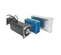 Nema 34 12Nm Closed Loop Stepper electronic starter Driver & 400W 60V DC Power Supply Hybrid Encoder Easy Step Servo Kits DC DSP 86MM electronic starter BIANMTSW