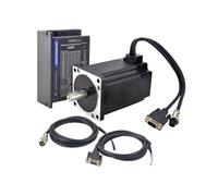 Nema 34 Closed Stepper electronic starter Kit 9Nm 6A and Servo Driver CL86T with 2pcs 1.7M Cables ICXLPMC(CL86T-S90 V4.1 Kit)