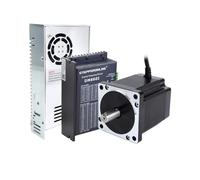 Nema 34 Open Loop Stepper Kit 8.0Nm 6.0A 98mm Stepper electronic starter 4 Lead & Driver & 60V Power Supply RUAJOGYNVM