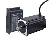 Nema 34 Open Loop Stepper Motor Kit 12N.m 6A & Driver DM860I 2.4A-7.2A for Engraving Milling Machine