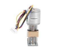 NEMA09 / 20 Miniature Stepper Motor with Linear Lead Screw, 20mm Diameter, 32mm Stroke - Precise Linear Motion, Metal Planetary Gearbox, Ideal for Small Slider and Measurement