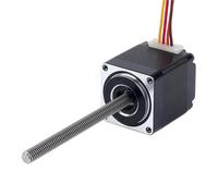 Nema11 Linear Stepper Motor Non-captive 0.75A 34mm Stack Screw Lead 2mm Length 100mm 1Pcs