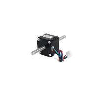 NEMA14 Non-captive stepper electronic starter through shaft 25mm 1.2A Linear stepper electronic starter with Tr6.5 * 3 lead screw ICXLPMC(100mm Tr6.5-3)